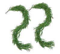 (18m) 2piece Real Touch Outdoor Christmas Decorations With Artificial Plant