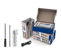 (18m (9" wall)) Dryrod Damp Proofing Rods DPC Kit - BBA Approved Rising Damp Wall Treatment