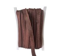 18M Brown Polyester Piping Trim 1.2CM Wide Polyester Piping Tape Cord for Edge Sewing Craft Binding