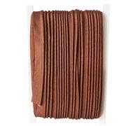 18M Brown Polyester Piping Trim 1.2CM Wide Polyester Piping Tape Cord for Edge Sewing Craft Binding