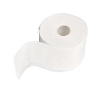18m Double Grid Non Woven Wipe Cloth Roll for Skin Care | White Disposable Pad, Skin Friendly Non Woven Fabric, for Makeup Artists and Salon Workstations