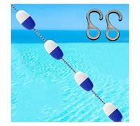 18m Floating Safe Line for Pool Wave Resistant Safe Rope for Swim Lanes Perfect for Cetitive Events and Pool Din and Easy to Install