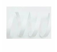 (18Meters) 1/4" 0.6cm 6mm Grosgrain Ribbon/100% Polyester Ribbon Grosgrain/Narrow Width Grosgrain Ribbon 6mm Multi Colors 4A06-4A-029 White-6mm 18Meters