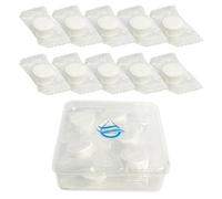 18mm 10-Pack Leak Stop Valve Replacement Pads, US Company! Support American Businesses! For Mechanical Leak Detectors, Water Stop Valves, Under Sink Reverse Osmosis, Filtration Systems (10-Pack)