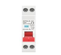 18MM 1P+N AC 230V 50/60Hz 6KA Residual Current Differential Automatic Circuit Breaker With Over Current Leakage Protection