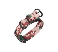 18mm 20mm 22mm 24mm 26mm Camouflage Nylon Strap NATO Canvas Sport Watchband Wrist Band Bracelet Accessories, 24mm