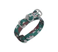 18mm 20mm 22mm 24mm 26mm Camouflage Nylon Strap NATO Canvas Sport Watchband Wrist Band Bracelet Accessories, 24mm