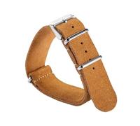 18mm 20mm 22mm 24mm Soft Watch Band Leather One-piece Strap Unisex Replacement Accessories(Brown,22mm)