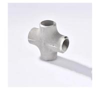 18mm 20mm 22mm 25mm 27mm 32mm 34mm 38mm 42mm 45mm 48mm 51mm 57mm 60mm OD 304 Stainless Steel Cross 4 Ways Welded Pipe Fitting(48x3mm) Barb Fittings