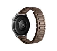 18mm 20mm 22mm Leather Watch Band Fit for Huawei Watch GT5 4 Pro 46mm 41mm/Galaxy 7 6 5 /Amazfit Active 2(Deep brown,22mm)