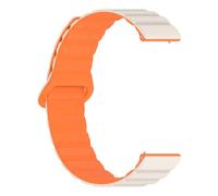 18mm/20mm/22mm Smart Watch Strong Clasp Silicone Strap Sport Strap Wristband Multiple Color Choices, d