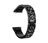 18mm 22mm Women Fashion Band For Huawei Watch GT6 41mm 46mm Metal Bracelet For Huawei GT6Pro GT5 GT4 GT3 Replace Strap(Black,For GT5-GT4 46mm)