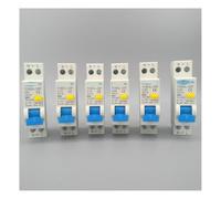 18MM 230V 50/60Hz 1P+N 6KA Residual current differential automatic Circuit breaker with over current Leakage protection AUOQKQUT(10A)