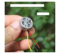 18mm 3-phase Brushless electronic starter DC 7.4V 2750KV High Speed 2mm Shaft 2S-3S BLDC Small RC Drone FPV Quadcopter Aircraft Engine EKFBQBGW(A propeller)