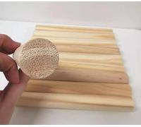 18mm Craft Wooden Dowels Great Quality Poles Sweet Tree Macrame Wall Hanging Tapestry Rod (10cm/4")