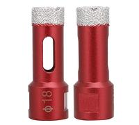 18mm Diamond Hole Saw Bit, M14 Thread for Angle Grinder | Ceramic Tile Cutter, 18mm Diameter Size, Wet Drilling Compatible, Porcelain Use
