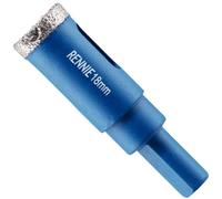 18mm Diamond Hole Saw Drill Bit With Tri Shank For Porcelain Tiles Ceramic Slate Stone Granite Marble Glass. Diamond Core Holesaw/Hole Cutter