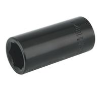 18mm Forged Deep Impact Socket - 3/8 Inch Sq Drive Chrome Vanadium Wrench Socket