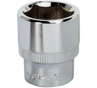 18mm Forged Steel Drive Socket - Durable Chrome Vanadium Tool For Professionals And Diy Enthusiasts