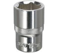 18mm Forged Steel Drive Socket - Premium Chrome Vanadium Tool For Professionals