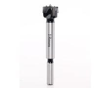 18mm Forstner Bit, Hex Shank, Carbide-Tipped | Wood Hinge Drilling Hole Saw Cutter, for Auger Opener, Drilling Boring Bit
