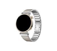 18mm Metal Strap For Huawei Watch GT5 GT4 41mm GT5 Pro 42mm Women Replacement Stainless Steel Watchband(Silver,For GT5 41MM)
