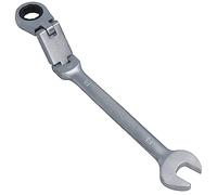 18mm Metric Double Jointed Flexi Ratchet Combination Spanner Wrench 72 Teeth