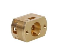 18mm Oldham Coupling Ender 3 V2 CR10 CR10S Pro T8 Screw Coupler Z-Axis 8mm Brass Lead Screw Hot Bed 3D Printer Parts
