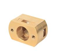 18mm Oldham Coupling Ender 3 V2 CR10 CR10S Pro T8 Screw Coupler Z-Axis 8mm Brass Lead Screw Hot Bed For 3D Printer Parts(1 pc)