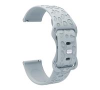 【18mm】 Premium Sporty Breathable Silicone Watch Band Sweatproof Water Proofing and Comfortable Wearing Experience Compatible with Smartwatch Mens Watch for Work (D, One Size)