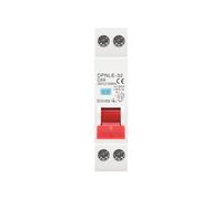 18MM RCBO 1P+N AC 230V 50/60Hz 6KA Residual Current Differential Automatic Circuit Breaker With Over Current Leakage Protection(32A)