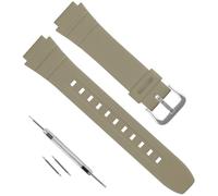 18mm Replacement Rubber Resin Watchband for Casio F-108 AE-1000W AE-1200 AE-1300 W-216 W218H W-219H W735H W800H SGW-300H, Soft PU Watch Strap for Casio Watch Strap