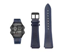 18MM Retro Cowhide quick release Watchband fit for Casio G-Shock A158/A158W/A168/f91w/AE-1200/A159/A169/AE1300