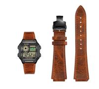 18MM Retro Cowhide quick release Watchband fit for Casio G-Shock A158/A158W/A168/f91w/AE-1200/A159/A169/AE1300