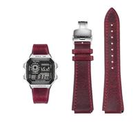 18MM Retro Cowhide quick release Watchband fit for Casio G-Shock A158/A158W/A168/f91w/AE-1200/A159/A169/AE1300