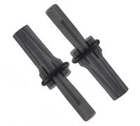 18mm Rock Splitter Wedges, Chromium Vanadium Steel Concrete Stone Breaker for Granite Marble Basalt, 2 Pack Grey