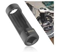 18mm Shock Absorber Socket for Removal of Shock Absorbers Nut,Strut Nut Socket with 12 Point 1/2" Drive Compatible with Cars,SUVs,Trucks,Portability Suspension Tools Strut Sockets