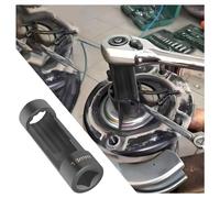 18mm Shock Absorber Socket for Removal of Shock Absorbers Nut,Strut Nut Socket with 12 Point 1/2" Drive Compatible with Cars,SUVs,Trucks,Portability Suspension Tools Strut Sockets