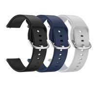 18mm Silicone Bands for Timex Expedition Scout 36mm / Men's South Street Sport 36mm / Waterbury Classic / Men's Expedition Metal Field Watch Bands, Soft Silicone Sport Replacement Strap for Women Men