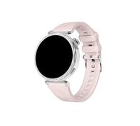18mm Silicone Soft Watch Band Fit for Huawei Watch GT5 4 Pro 42mm 41mm Luxury Unisex Bracelet Sport Strap(Pink,For Huawei GT4 41mm)