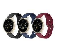 18mm Silicone Watch Band for Garmin Venu 3S / Venu 2S / Vivoactive 4S / Vivomove 3S / Forerunner 255S/265S Music Watch Bands, Quick Release Sport Wristband Replacement Strap for Garmin Forerunner 255s