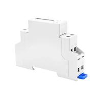 18mm Single Phase 1P Backlight Digital Wattmeter Power Consumption Analog Energy Meter AC 230V 50Hz LCD Electric Din Rail(DDS660-M,220V)