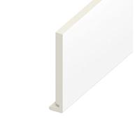 18mm uPVC Fascia Board - White, 250mm