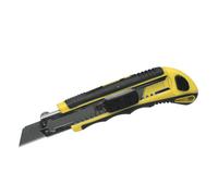 18mm Utility Knife with Snap-Off Blades, ABS Plastic and TPR Rubber Construction for Precision Cutting