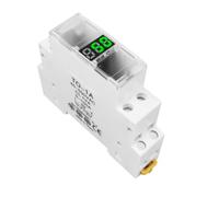 18mm Voltage Meter Ammeter AC 40-500V 220V 380V Single Three Phase Display Detector 1pcs(TO-1A)