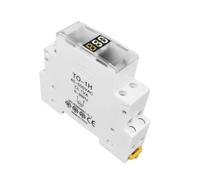 18mm Voltage Meter Ammeter AC 40-500V 220V 380V Single Three Phase Display Detector 1pcs(TO-1H)