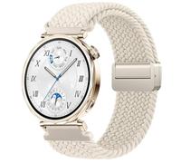 18mm Watch Strap Braided Magnetic for Garmin Venu 3S Strap/Forerunner 265S, Quick Release Adjustable Stretchy Comfortable Solo Loop for Men & Women