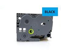 18mm Width Laminated Label Tape for Brother P-Touch PT-1000. Black ON Blue 8m in Length. TZe-541. See Description for List of Compatible Printers. TZ-541
