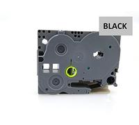 18mm Width Laminated Label Tape for Brother P-Touch PT-1000. Black ON Matte Silver. 8m in Length. TZe-M941. See Description for List of Compatible Printers. TZ-M941