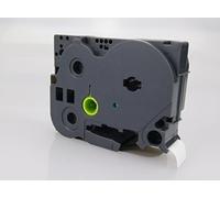 18mm Width Laminated Label Tape for Brother P-Touch PT-1000. Black ON RED 8m in Length. TZe-441. See Description for List of Compatible Printers. TZ-441